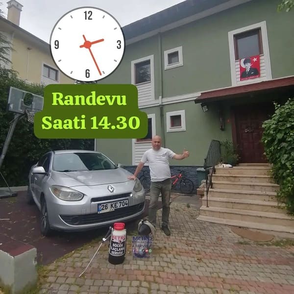 Metro Böcek İlaçlama Randevu Uygulaması 5